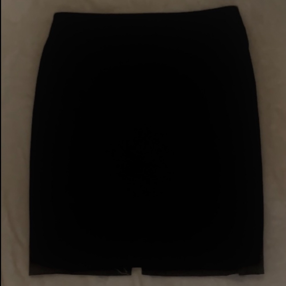 Loft Black Pencil Skirt Size 14